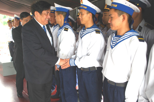TAND cấp cao tại Đà Nẵng ký kết chương trình kết nghĩa với Lữ đoàn 172 - Vùng 3 Hải quân