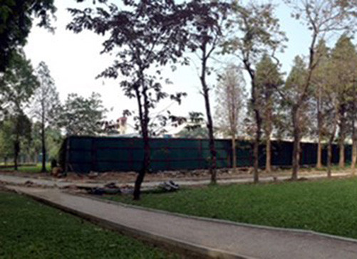 Bãi đỗ xe ngầm CV Thống Nhất: Không xây trung tâm thương mại trên mặt đất