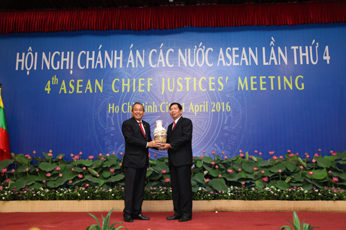 Hội nghị Chánh án ASEAN lần thứ 4 thành công tốt đẹp