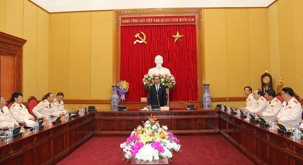 Lực lượng Công an tin tưởng Chủ tịch nước Trần Đại Quang hoàn thành tốt nhiệm vụ trên cương vị mới