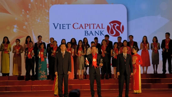 Viet Capital Bank nhận giải thương hiệu mạnh Việt Nam