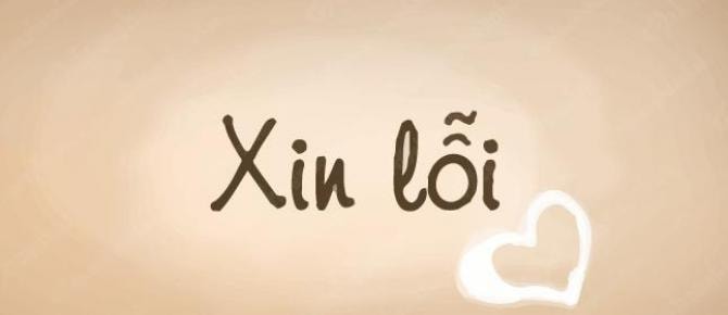 Xin lỗi: Nhận lỗi, đổ lỗi, có sửa lỗi?