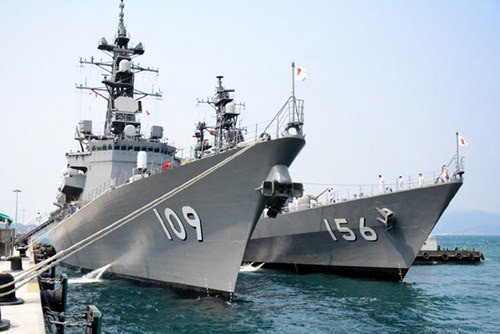 Tàu hộ vệ Nhật Bản thăm hữu nghị Việt Nam