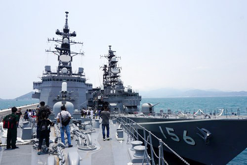 Tàu hộ vệ Nhật Bản thăm hữu nghị Việt Nam