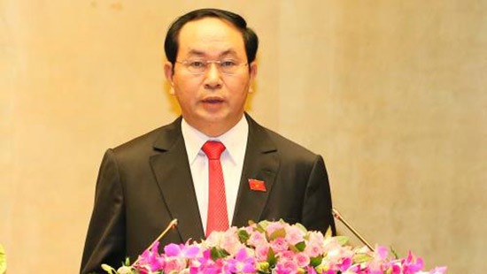 Chủ tịch nước Trần Đại Quang: CSHS cần gắn bó mật thiết với nhân dân, bảo vệ cuộc sống bình yên của nhân dân