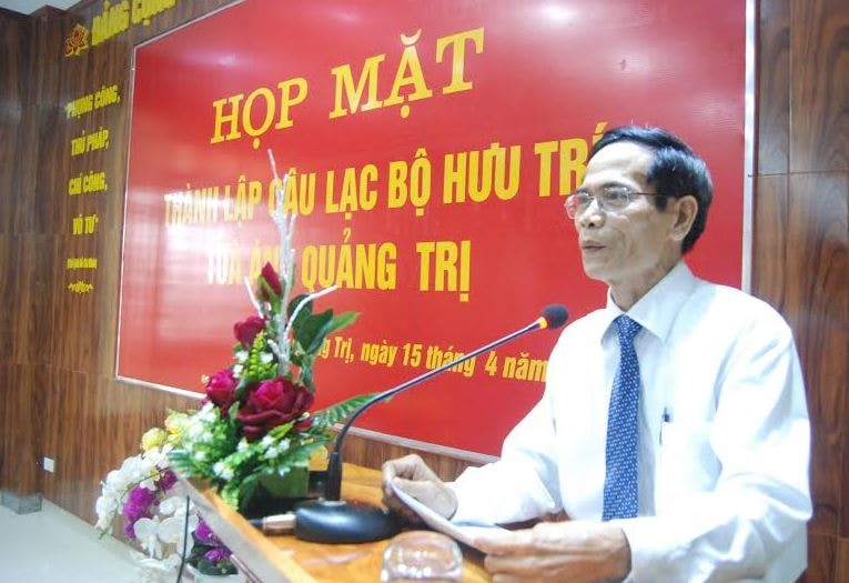 Thành lập Câu lạc bộ hưu trí Tòa án Quảng Trị