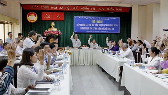 Thành phố Hồ Chí Minh thông qua danh sách 36 người ứng cử ĐBQH khóa XIV