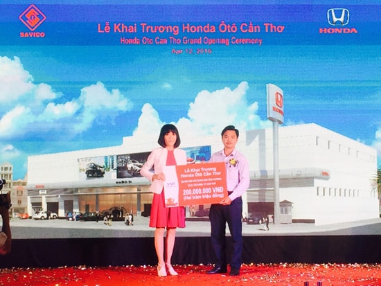 Honda Việt Nam khai trương đại lý tiêu chuẩn 5S tại Cần Thơ