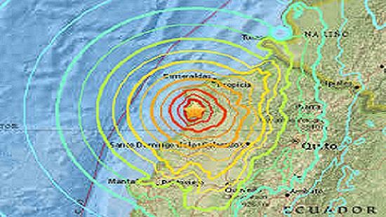 Ecuador: Động đất 7,8 độ Richter, hơn 700 người thương vong 