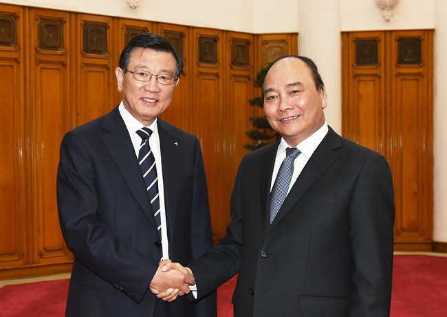 Thủ tướng tiếp Chủ tịch Tập đoàn Kumho Asiana, Hàn Quốc