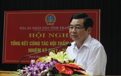 TAND tỉnh Thanh Hóa tổ chức hội nghị tổng kết công tác Hội thẩm nhân dân