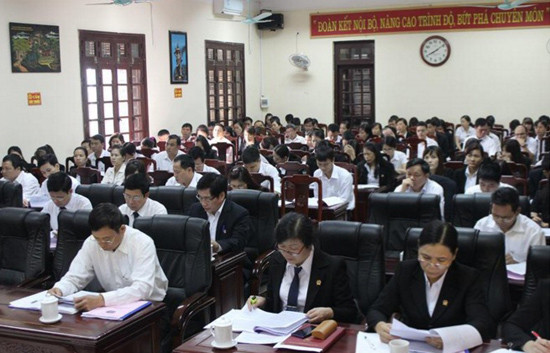 TAND tỉnh Lạng Sơn tổ chức hội nghị sơ kết công tác 6 tháng đầu năm