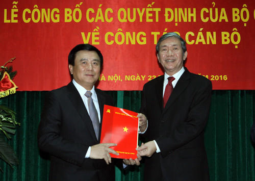 Đồng chí Nguyễn Xuân Thắng giữ chức Giám đốc Học viện Chính trị Quốc gia