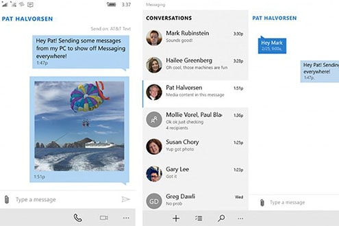 Microsoft cho phép nhận hoặc trả lời tin nhắn điện thoại từ PC