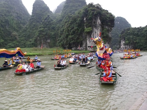 Lễ hội truyền thống Tràng An - Ninh Bình 2016 