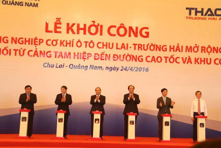 Hơn 30 ngàn tỷ đồng xây dựng KCN cơ khí ô tô Chu Lai - Trường Hải mở rộng