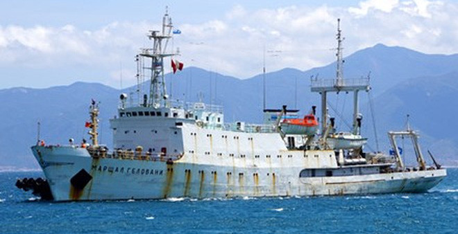 Liên tiếp tàu vũ trang 3 nước lớn cập cảng Cam Ranh trong 2 ngày