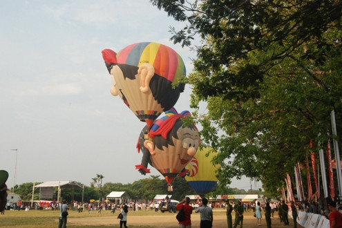 Thừa Thiên Huế: Ngày hội khinh khí cầu Quốc tế Festival 2016