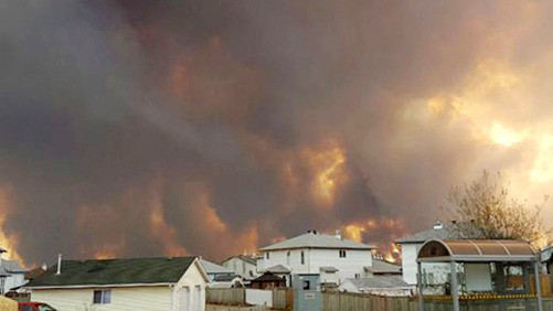 Cháy rừng tại Canada: Gần 1.600 ngôi nhà đã bị thiêu rụi