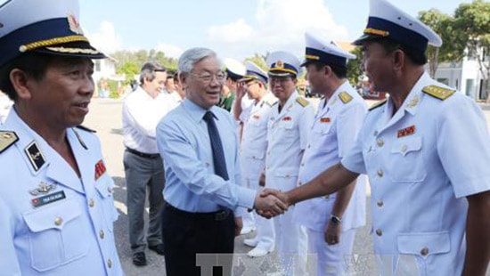 Lực lượng Hải quân cần xây dựng “thế trận lòng dân” vững chắc trên các địa bàn chiến lược