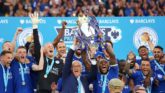 Chùm ảnh Leicester City đăng quang ngôi vô địch Premier League