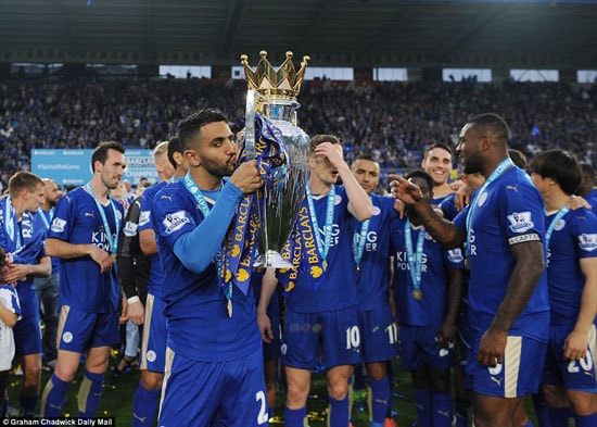 Chùm ảnh Leicester City đăng quang ngôi vô địch Premier League