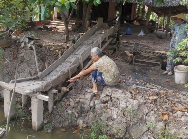 15 năm ép gạch, bị mất cánh tay vì phút bất cẩn