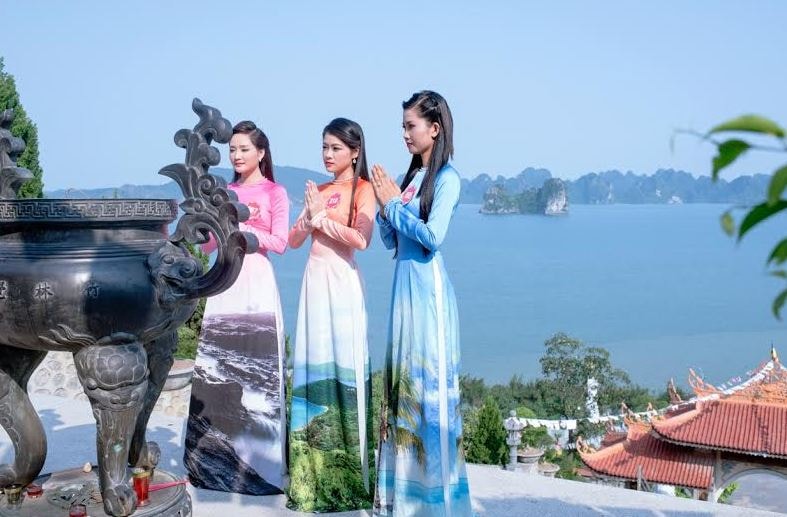 Top 36 Hoa hậu Biển Việt Nam 2016 đọ sắc trong tà áo dài