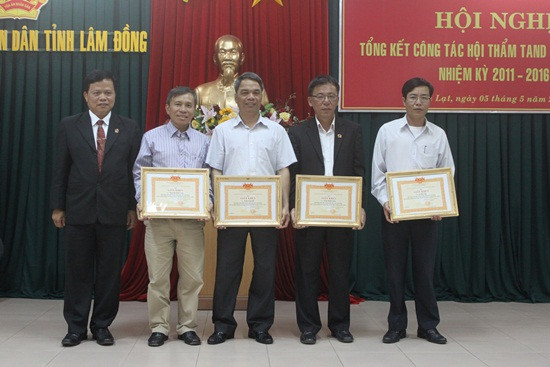 TAND tỉnh Lâm Đồng chú trọng công tác Hội thẩm nhân dân
