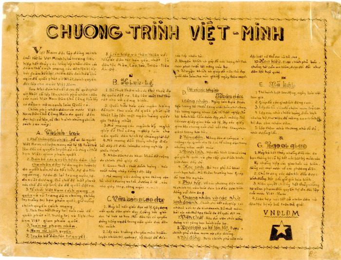 Mặt trận Việt Minh: Biểu tượng ngời sáng của khối đại đoàn kết dân tộc