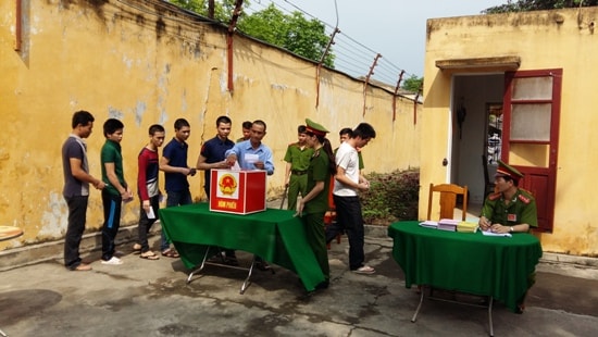 Thanh Hóa: Thực hiện tốt quyền bầu cử cho người tạm giữ, tạm giam