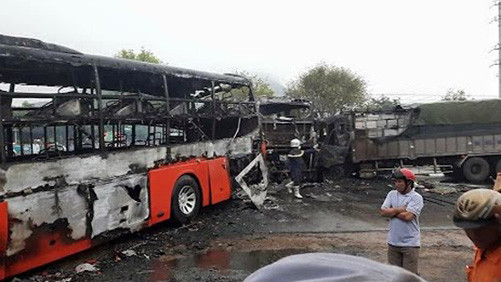 Xác định danh tính thi thể 6 nạn nhân cuối cùng trong vụ tai nạn ở Bình Thuận