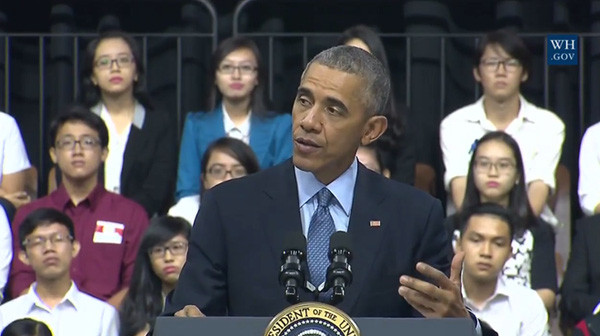 Tổng thống Obama nhắc Sơn Tùng và cố nhạc sỹ Trần Lập trong bài phát biểu 