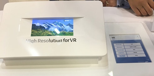 Samsung ra mắt màn hình 5,5 inch 4K, thiết kế đặc biệt cho VR