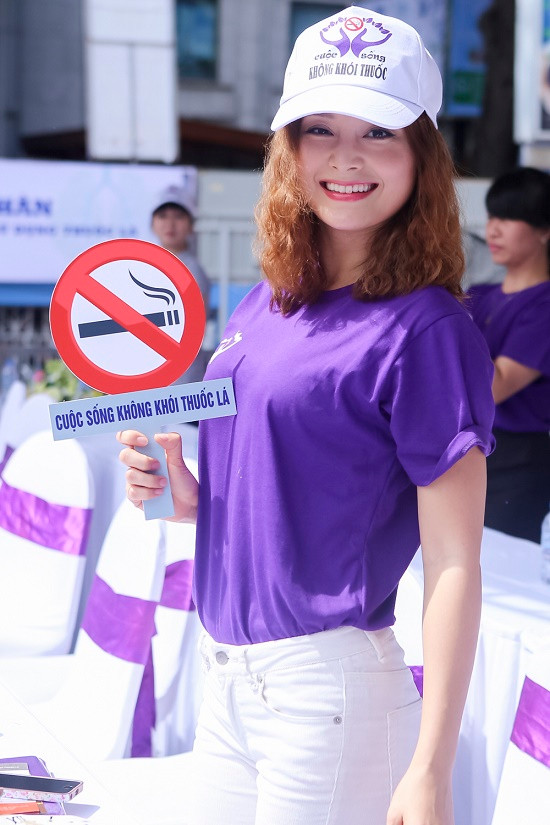 Diễn viên Lan Phương: Chung tay vì cuộc sống không khói thuốc