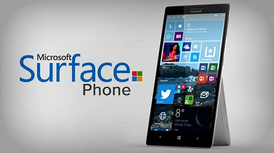 Surface Phone có chip Snapdragon 830, RAM 8 GB, bộ nhớ 500 GB