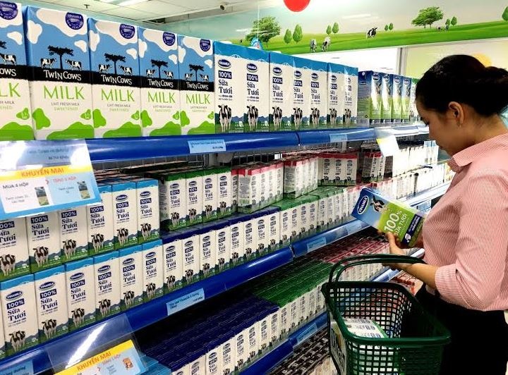 Vinamilk là thương hiệu hàng đầu Việt Nam