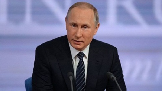 Tổng thống Putin thề trọn đời vì nước Nga