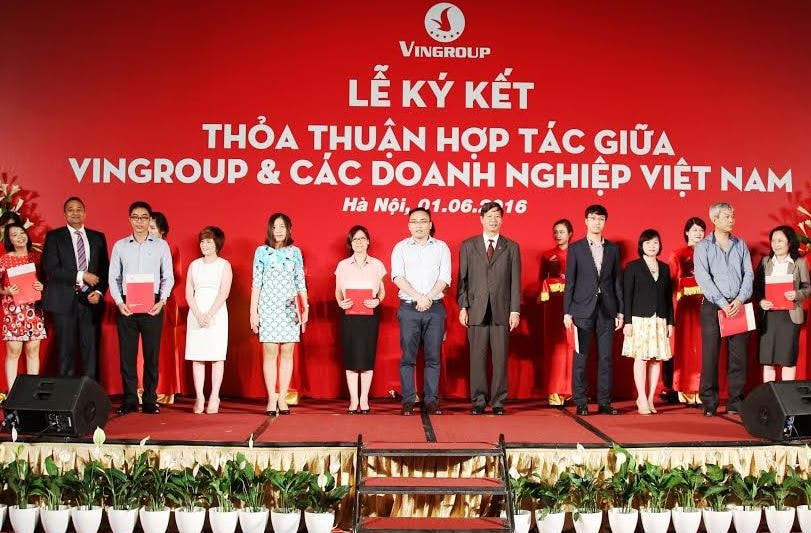 Vingroup ký thỏa thuận hợp tác gần 250 doanh nghiệp