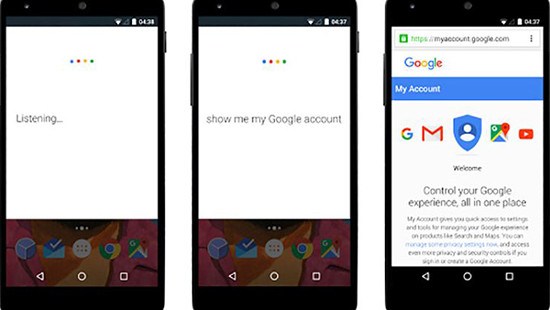 Google My Account có thể giúp định vị thiết bị Android và iOS