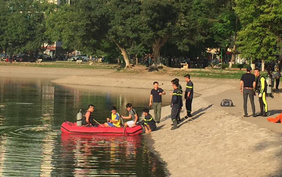 Hà Nội: Nhảy xuống hồ Thiền Quang, một người tử vong