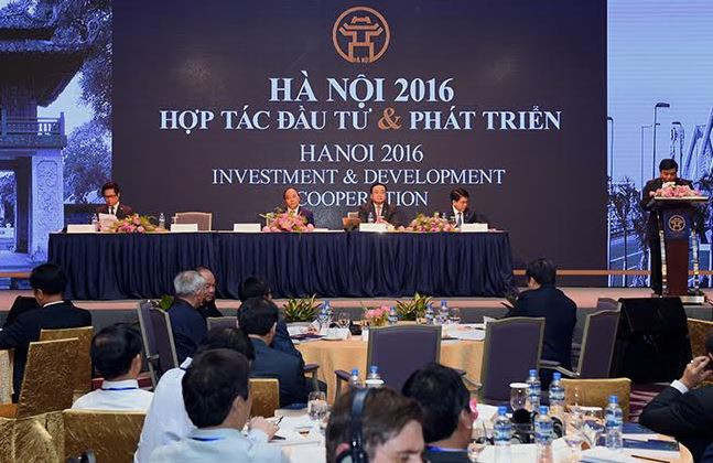 Thủ tướng Nguyễn Xuân Phúc dự Hội nghị “Hà Nội 2016 - Hợp tác đầu tư và phát triển”