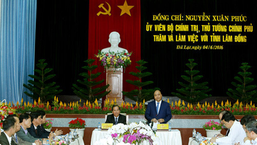 Thủ tướng Nguyễn Xuân Phúc: Đưa Lâm Đồng phát triển nhanh, bền vững hơn trong tương lai 