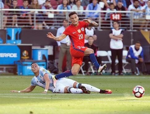 Argentina-Chile (2-1): Lời tuyên chiến thép