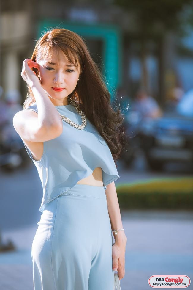 Pastel - gam màu ngọt ngào cho quý cô truyền hình MC Trịnh Vân Anh