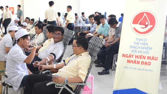 THACO tổ chức hiến máu nhân đạo lần thứ 9