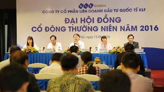 ĐHĐCĐ KLF: Đặt mục tiêu doanh thu gần 2.000 tỷ đồng năm 2016