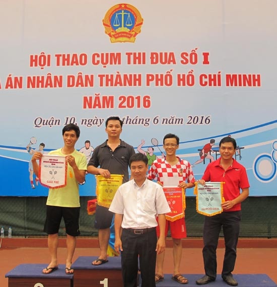 TAND Tp. Hồ Chí Minh: Sôi nổi hội thao Cụm thi đua số 1