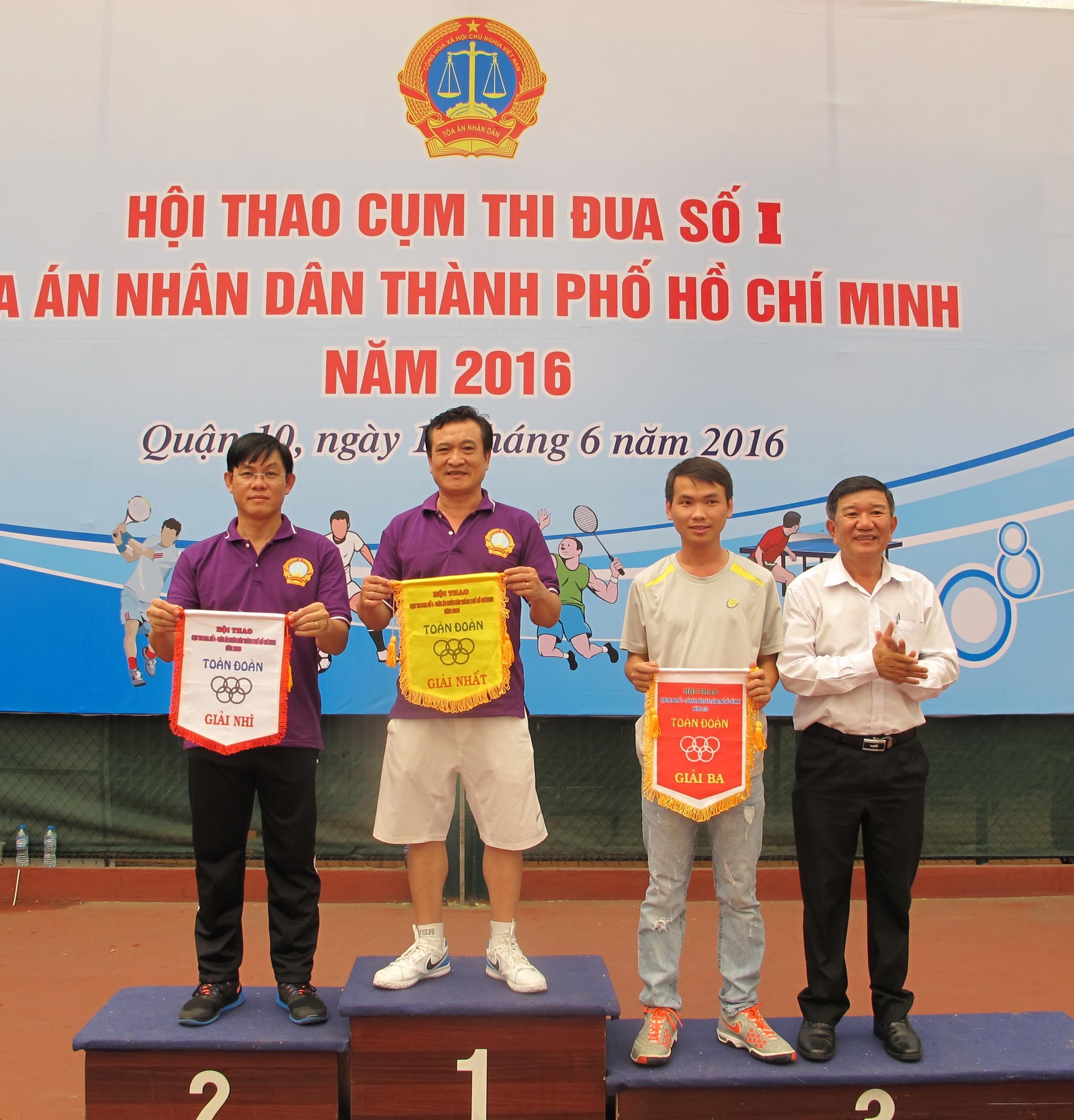 TAND Tp. Hồ Chí Minh: Sôi nổi hội thao Cụm thi đua số 1