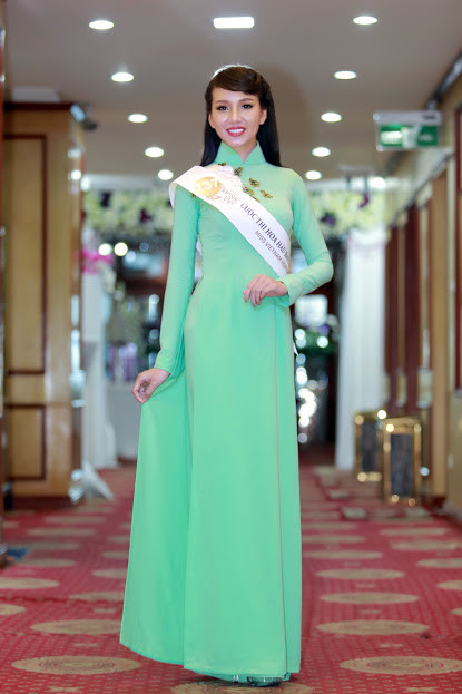 Ấn tượng với chiều cao của các thí sinh Hoa hậu Bản sắc Việt toàn cầu